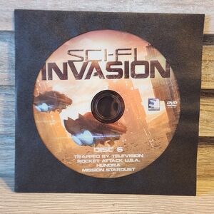 Sci Fi Invasion Science Fiction DVD Disc 6  4 Movies